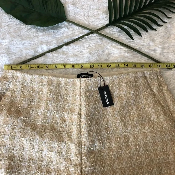 NWT Express High Waisted textured shorts - Picture 8 of 14